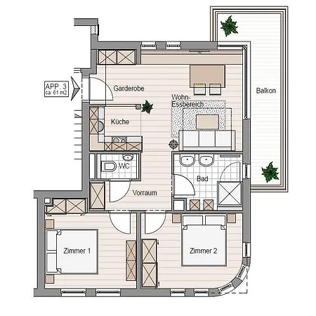 Apartment Steinberghaus